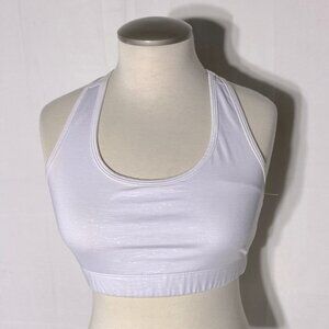Zyia White Racerback Sports Bra M